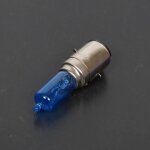 Ampoule lampe de feu avant ba20d look x�non 12v 35 / 35w moto scooter 50 � boite