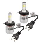 Ampoule lampe halogne h4 20000lm 200w cree led phare de voiture ventilateur intgr 6500k blanc ld1032 ...