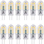 Ampoule led 12 v 2 w blanc froid 6 000 k - 6 500 k 200 lm �quivalent halog�ne g4 10 w 20 w non variable ...