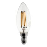 Ampoules led déco filament - elexity - standard - blanc chaud - 3w - a + + Ampoules led déco filament - elexity - standard - blanc chaud - 3w - a + +