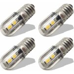 Ampoule led e10 - pzcc - blanc chaud - �conomie d�nergie - 100 lumens - 1 w - 220v - 230v - 4 led - 28x10 ...
