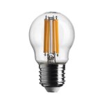 Ampoule led e27 ? 25w ? 250 lm ? 2700k blanc chaud ? �quiv. 25w ? forme sph�rique ? � filament