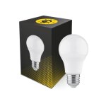 Ampoule led e27 poire d�polie 4. 9w 470lm - 830 blanc chaud �quivalent 40w - noxion