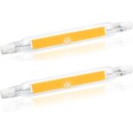 Ampoule led à filament 5 w équivalente à une ampoule halogène(2 pièces lumière naturelle 4000 k) Ampoule led à filament 5 w équivalente à une ampoule halogène(2 pièces lumière naturelle 4000 k)