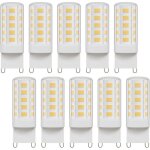 Ampoules led g9 - estampille - blanc naturel 4000k - 450 lm - 4w - �quivalent 40w halog�ne - non dimmable ...