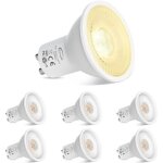 Ampoule led gu10 spot ampoules 7w blanc chaud 2700k ac85 - 265v ampoules non dimmables (pack of 6) [classe ... Ampoule led gu10 spot ampoules 7w blanc chaud 2700k ac85 - 265v ampoules non dimmables (pack of 6) [classe ...