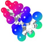 Ampoules led - guirlande - b22 - rgb - incassables - 1w quivalent 15w - 50000 heures