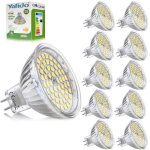 Ampoule led mr16 12v gu5. 3 blanc du jour 5w - lot de 1 - equivalence 35w halog�ne