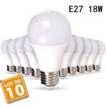 Ampoule led - non sp�cifi� - e27 - 18w - 1530 lumens - blanc froid