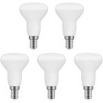 Ampoule led r50 e14 5w blanc chaud 3000k 550lm non dimmable lot de 5 [classe �nerg�tique f]