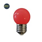 Ampoule led sph�rique mate e27 15w 200 lumens rouge - edm - 35445