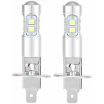 Ampoules de phares 2x h1 6000k ultra white 100w kit dampoules de phares � led pour feux de croisement ...