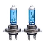 Ampoules de phares h1 h3 h4 h7 9005 9007 55w 100w 5000k 12v remplacement blanc super brillant pour phare ...