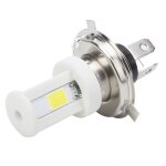 Ampoule de phare led h4 led ampoule de phare de moto faisceau haut / bas lumire blanche 1080lm 6500k ...
