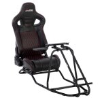 Amstrad ams - racing - pro sige de simulateur course avec support pour volant & levier de vitesse - ...