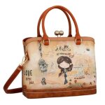 Sac � main - anekke - kiss short handle bag peace & love - multicolore - synth�tique (pu) - bandouli�re ...