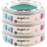 Angelcare lot de 3 recharges octogonales pour dress up Angelcare lot de 3 recharges octogonales pour dress up