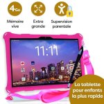 Angeltech tablette enfants xl pro ii - 10 hd - 4 + 3go ram - 64 + 128go rom - contrle parental - octa ...