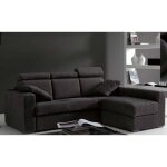 Angle faster 2 - 3 places ouverture express tissu tweed graphite 120cm module chauffeuse coffre Angle faster 2 - 3 places ouverture express tissu tweed graphite 120cm module chauffeuse coffre