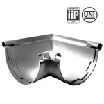 Angle universel 90° pvc 25 demi - ronde - gris - firstplast - pour gouttière pvc 25 demi ronde Angle universel 90° pvc 25 demi - ronde - gris - firstplast - pour gouttière pvc 25 demi ronde