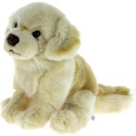 Anima - peluche chien golden assis 30 cm