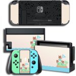 Animal crossing autocollants de protection de la peau en vinyle pour nintendo switch ns console controller ...