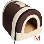 Animal maison pet sac de couchage cuddle pochette lit animal de lavable tapis de maison pour burrower ...