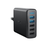 Anker powerport speed 5 adaptateur secteur 63 watt 4. 8 a quick charge 3. 0 5 connecteurs de sortie (3 ...