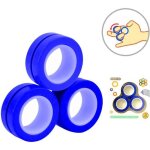 Anneau de bracelet magnétique fidget toy - gizmovine - blue - jouet intérieur pour adulte Anneau de bracelet magnétique fidget toy - gizmovine - blue - jouet intérieur pour adulte