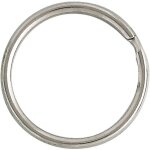 Anneau bris en acier nickel 30mm de diamtre - chapuis - 1140 / 16n