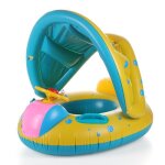 Mtevotx - piscine bebe anneau de bain enfant - bou�e b�b� piscine - une boule flottante amovible nouveau ...