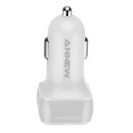 Annew chargeur de voiture double ports usb 24w / 4. 8a pour iphone / pro samsung galaxy note 9 8 note ...