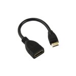 Anr c�bles adaptateur mini hdmi m�le vers hdmi femelle 4k 60hz