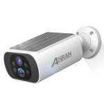 Anran 4mp camra surveillance solaire wifi extrieur sans filcompatible avec le kit de surveillance anran ...