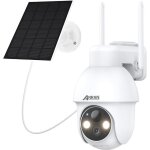 Anran q03 camra de surveillance 2k hd 3mp batterie solaire extrieur sans fil dtection de mouvement ...