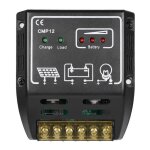 Anself 20a 12v / 24v contr�leur de charge solaire r�gulateur de charge pour panneau solaire batterie ...