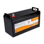 Antarion batterie agm 125ah 800 cycles monobloc bornes cuivre camping - car