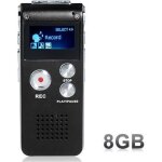 Enregistreur vocal - antcool - 8gb - mini usb - lecteur mp3 - lcd 650hr