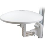 Antenne extrieure omnidirectionnelle amplifie 36 db - idal camping - car et caravane blanche tnt - ...