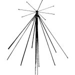 Antenne fixe pour talkie - walkie albrecht 6161 sky band se 900