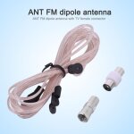 Antenne fm / antenne antenne intrieure antenne radio avec connecteur femelle tv pour la maison et md ...