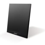 Antenne intérieure - noir - extra plate - amplificateur 47 db - réception tnt hd - uhf Antenne intérieure - noir - extra plate - amplificateur 47 db - réception tnt hd - uhf