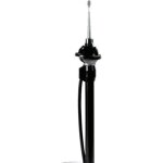 Antenne manuelle - chrome - 4 sections - 12 v - universelle - angle r�glable 0 - 30�