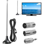 Antenne radio fm dab int�rieur t�lescopique?75 ohm avec base magn�tique pour tuner radio portable?compatible ...