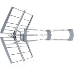 Antenne tnt - cahors - 18hd - 5g - 18 db - aluminium renforc - systme clic - clac