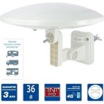 Antenne tnt hd radio television tv camping car caravane bateau etanche exterieur Antenne tnt hd radio television tv camping car caravane bateau etanche exterieur
