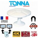 Antenne tnt omnidirectionnelle 40db tonna camping car caravane tnthd - omni tonna Antenne tnt omnidirectionnelle 40db tonna camping car caravane tnthd - omni tonna