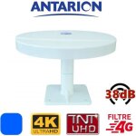 Antenne tv pour camping car camion fourgon amnag omnidirectionnelle tnt tnthd uhd ultrahd tntuhd 38db ...