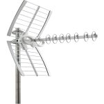 Antenne uhf - fracarro - sigma 8 hdlte - gain 16dbi - largeur de bande 470 - 790mhz - fixation 60mm
