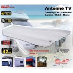 Antenne amplifiée vhf uhf - delta pro - hd4k - gain 42 db - omnidirectionnelle - anti - uv Antenne amplifiée vhf uhf - delta pro - hd4k - gain 42 db - omnidirectionnelle - anti - uv